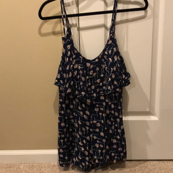 Urban Outfitters Floral Romper - Picture 1 of 3
